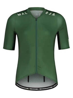 Maloja Koszulka kolarska "DomM" w kolorze zielonym rozmiar: M