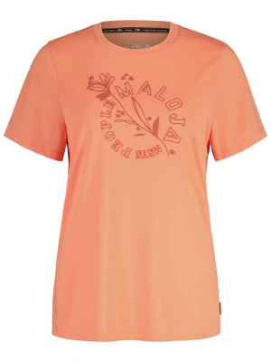 Maloja Koszulka kolarska "KarkogelM" w kolorze pomarańczowym rozmiar: S