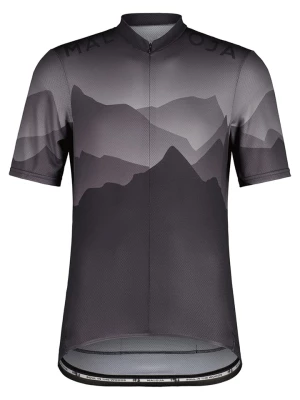 Maloja Koszulka kolarska "PinzagenM" w kolorze czarno-szarym rozmiar: L