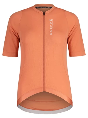 Maloja Koszulka kolarska "RigiM" w kolorze pomarańczowym rozmiar: S