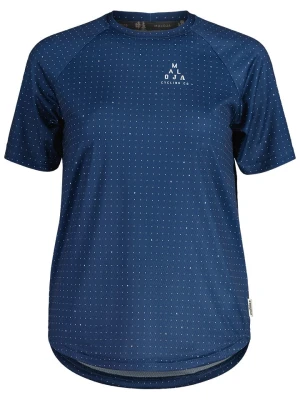 Maloja Koszulka kolarska "SandlingM" w kolorze granatowym rozmiar: S