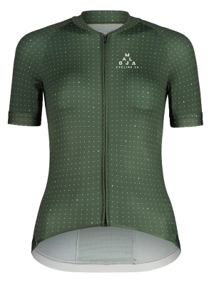 Maloja Koszulka kolarska "SandlingM" w kolorze zielonym rozmiar: S