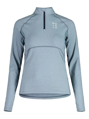 Maloja Koszulka sportowa "NerberryM" w kolorze błękitnym rozmiar: L