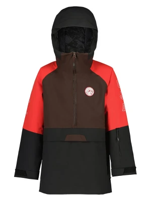 Maloja Kurtka funkcyjna "AlpettaU." w kolorze czarno-czerwono-brązowym rozmiar: 152/158