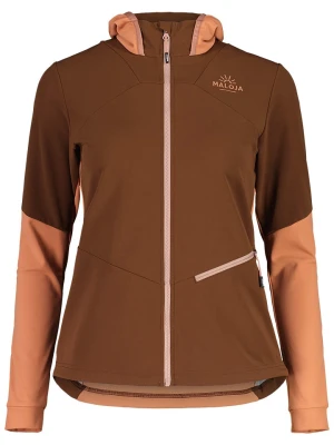 Maloja Kurtka hybrydowa "MarlingM" w kolorze jasnobrązowo-pomarańczowym rozmiar: M