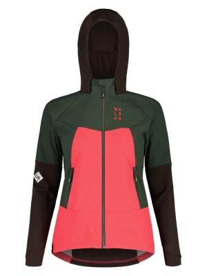 Maloja Kurtka hybrydowa "SchareckM" w kolorze różowo-zielono-brązowym rozmiar: S