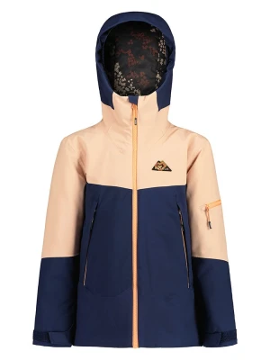 Maloja Kurtka narciarska "GirllitzG." w kolorze granatowo-beżowym rozmiar: 116/122