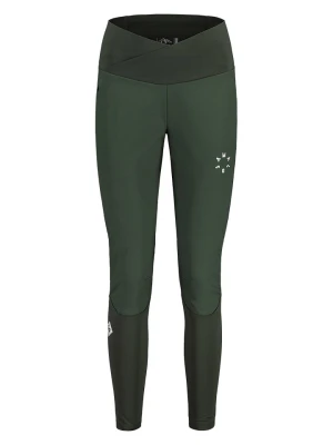 Maloja Legginsy funkcyjne "ArayaM" w kolorze zielonym rozmiar: L