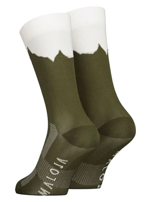 Maloja Skarpety funkcyjne "SlemeM." w kolorze khaki rozmiar: 36-38