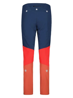 Maloja Spodnie softshellowe "NaninaM." w kolorze granatowo-pomarańczowym rozmiar: XS