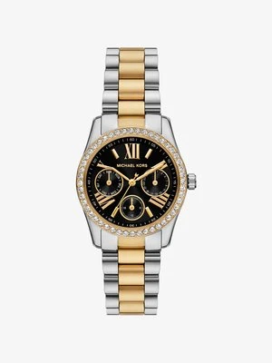 Mały dwukolorowy zegarek Lexington z kryształkami pavé Michael Kors