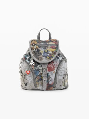 Mini plecak Denim Mickey™ Desigual czarny