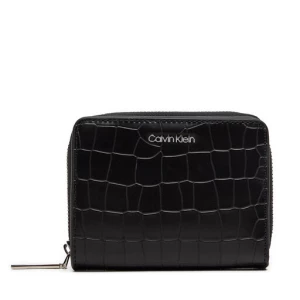 Mały Portfel Damski Calvin Klein Ck Must Md Zip Around K60K612355 Czarny