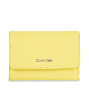 Mały Portfel Damski Calvin Klein Ck Must Small Trifold K60K611934 Żółty
