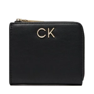 Mały Portfel Damski Calvin Klein Re-Lock Za Wallet Sm K60K610781 Czarny