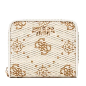 Mały Portfel Damski Guess Neda Slg SWCP96 54137 Beżowy