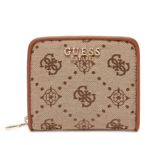 Mały Portfel Damski Guess SWJP96 54137 Beżowy