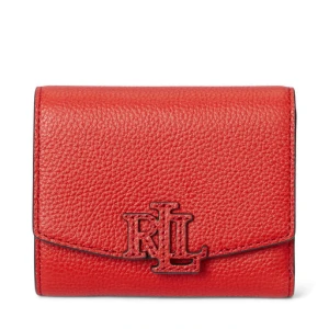 Mały Portfel Damski LAUREN RALPH LAUREN 432966782007 Czerwony