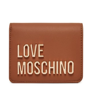 Mały Portfel Damski LOVE MOSCHINO JC5612PP1LKD0208 Brązowy