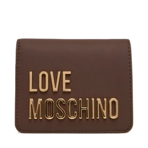 Mały Portfel Damski LOVE MOSCHINO JC5612PP1NKD0301 Brązowy