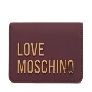 Mały Portfel Damski LOVE MOSCHINO JC5612PP1NKD0552 Bordowy