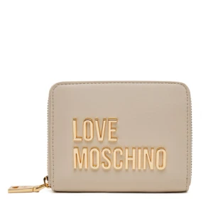 Mały Portfel Damski LOVE MOSCHINO JC5613PP1MKD0110 Beżowy
