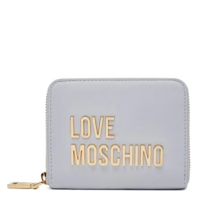 Mały Portfel Damski LOVE MOSCHINO JC5613PP1MKD0712 Błękitny