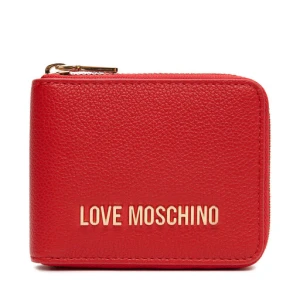 Mały Portfel Damski LOVE MOSCHINO JC5639PP1NLD0500 Czerwony