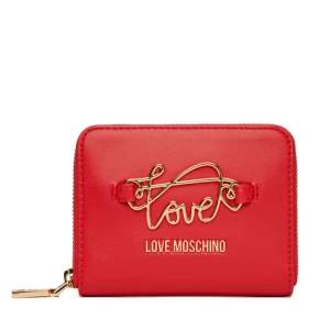 Mały Portfel Damski LOVE MOSCHINO JC5734PP0MKG0500 Czerwony