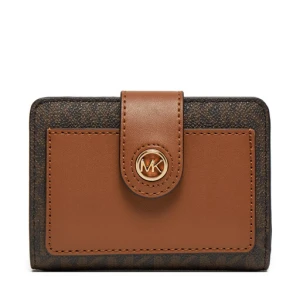 Mały Portfel Damski MICHAEL Michael Kors 32R4G0KF5B Brązowy