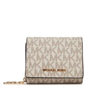 Zdjęcie produktu Mały Portfel Damski MICHAEL Michael Kors 32S5G8ED8B Écru