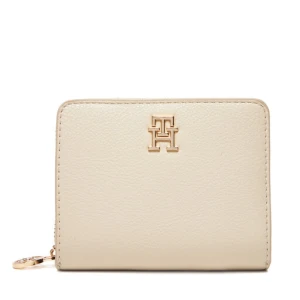 Mały Portfel Damski Tommy Hilfiger Th Distinct Med Za AW0AW17473 Écru