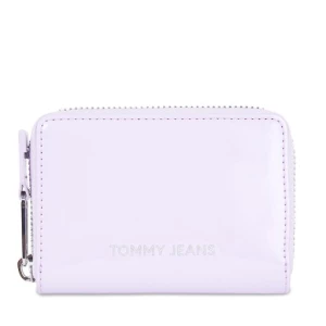Mały Portfel Damski Tommy Jeans Tjw Ess Must Small Za Patent AW0AW15935 Lavender Flower W06