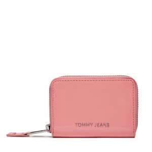 Mały Portfel Damski Tommy Jeans Tjw Ess Must Small Za Patent AW0AW15935 Różowy