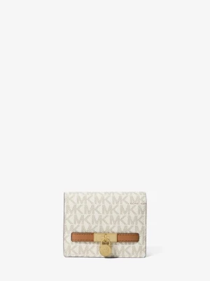 Mały portfel Hamilton Moderne z charakterystycznym logo Michael Kors