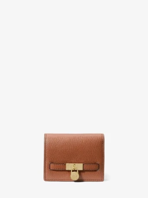 Mały portfel Hamilton Moderne ze skóry Michael Kors BRĄZOWY (Brązowy)