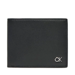 Mały Portfel Męski Calvin Klein Metal Ck Bifold 6Cc K50K512289 Czarny