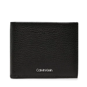Mały Portfel Męski Calvin Klein Minimalism Bifold 6Cc W/Bill K50K509620 Czarny