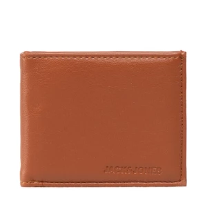 Mały Portfel Męski Jack&Jones Jaczack Wallet 12213118 Brązowy