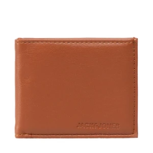 Mały Portfel Męski Jack & Jones Jaczack Wallet 12213118 Brązowy