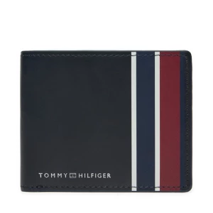 Mały Portfel Męski Tommy Hilfiger Th Corp Mini Cc AM0AM12779 Granatowy