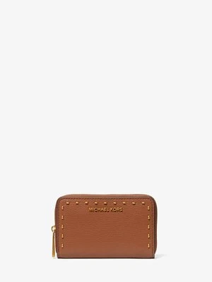 Mały portfel ze skóry z ćwiekami MICHAEL Michael Kors