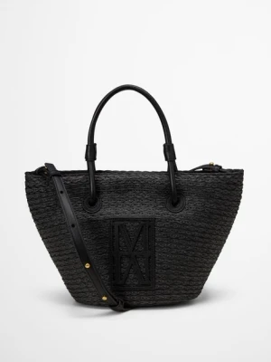 Zdjęcie produktu Mały shopper z rafii Marc O'Polo černá