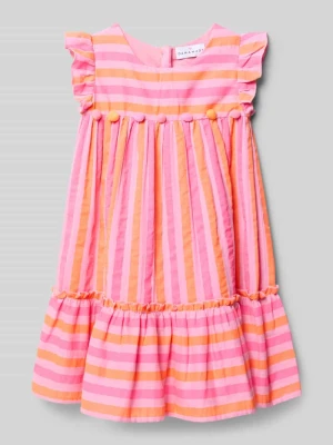 Mały z pomponami i okrągłym dekoltem DANAMADE