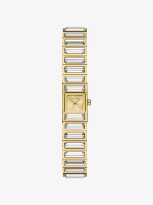 Mały zegarek Darrington w złotym kolorze z bezelem pavé z limitowanej edycji Michael Kors
