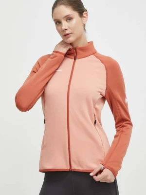 Mammut bluza sportowa Aconcagua kolor pomarańczowy gładka