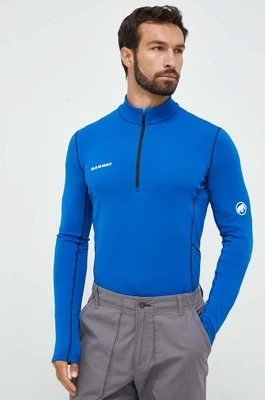 Mammut bluza sportowa Aenergy ML Half Zip kolor niebieski gładka
