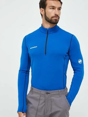 Mammut bluza sportowa Aenergy ML Half Zip kolor niebieski gładka