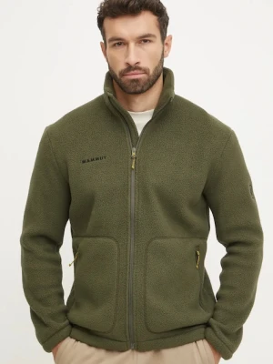 Mammut bluza sportowa Falera kolor zielony gładka 1014.05820