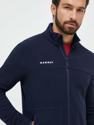 Mammut bluza sportowa Innominata Light ML kolor granatowy gładka
